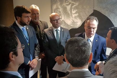 Em busca da admissão de emendas, Rudinei Marques se reúne com o relator da PEC 006/2019