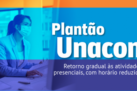 Unacon Sindical retoma parte da atividade presencial com horário reduzido