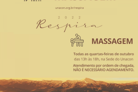 Massoterapeuta estará à disposição dos servidores do DF nesta quarta-feira, 19 de outubro